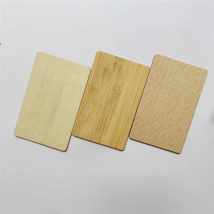 Bamboo Rfid Contactless Card